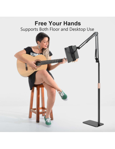 Soporte de Piso para Tableta IceFun Ajustable 40-185 cm