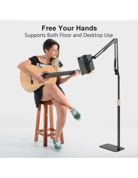 Soporte de Piso para Tableta IceFun Ajustable 40-185 cm