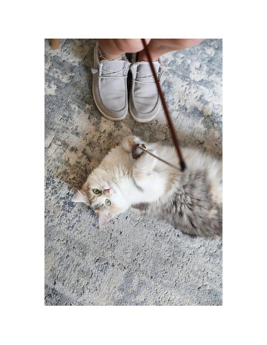 Varita Juguete para Gato OurPets con Plumas y Sonido Realista