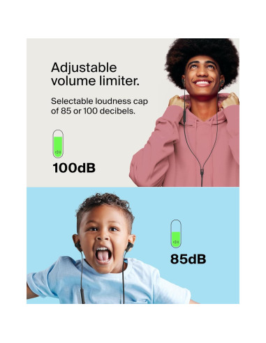 Auriculares Belkin SoundForm USB-C con micrófono - Negro