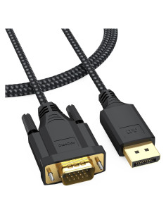 Cable DisplayPort a VGA 0.91m DteeDck 1080P Plug and Play