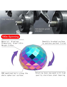 Juguete de Escritorio Kinetic Samilalago Arcoíris 3.76 cm 2