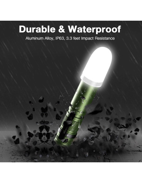 Linterna LED SIXRAY L402FR 500 Lúmenes Recargable USB C