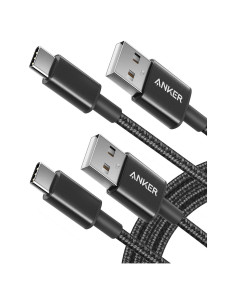 Cable USB a USB C Anker 2 Piezas 1.83m Carga Rápida