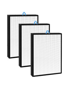 Filtro HEPA 2-en-1 Nispira para Purificador Levoit EverestAir - 3 Paquetes