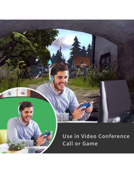 Fondo Muselina 2 en 1 Verde Azul 150x100cm Portátil