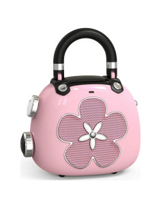 Altavoz Bluetooth DOSS Candy Mini Charm Rosa 2 en 1