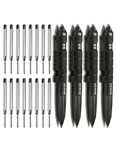 Conjunto 4 Bolígrafos Tácticos Origin-Joy Acero Tungsteno