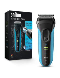 Afeitadora Eléctrica Braun Series 3 3040 Húmeda y Seca