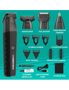 Recortadora Total Conair para Hombres - Kit 16 Piezas 2