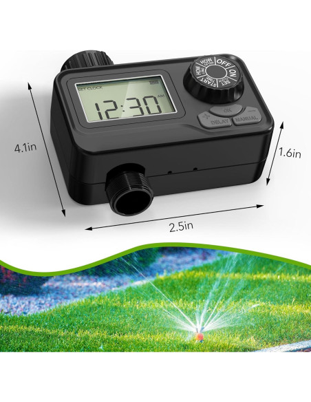 Temporizador de Riego BN-LINK Digital 1 Salida a Prueba de Agua