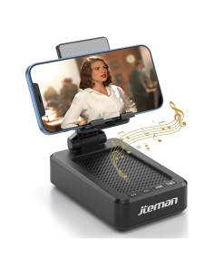 Soporte para Teléfono Móvil Jteman con Altavoz Bluetooth 10 cm