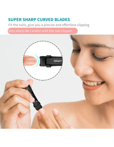 Cortauñas Ultra Ancho SZQHT para Uñas Gruesas - Acero Inoxidable