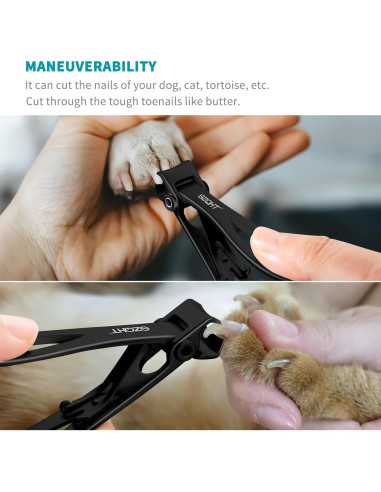 Cortauñas Ultra Ancho SZQHT para Uñas Gruesas - Acero Inoxidable