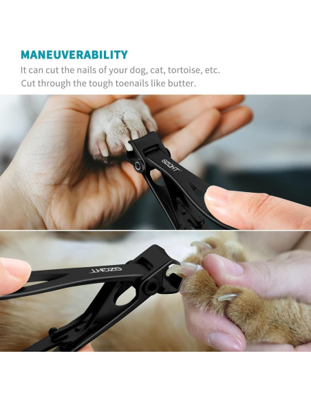 Cortauñas Ultra Ancho SZQHT para Uñas Gruesas - Acero Inoxidable