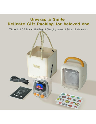 Altavoz Bluetooth Divoom Tiivoo-2 Retro con Reloj y Radio FM