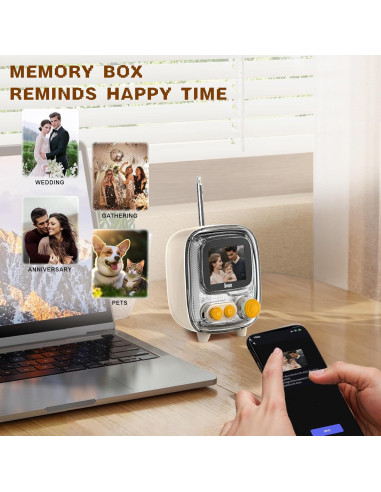 Altavoz Bluetooth Divoom Tiivoo-2 Retro con Reloj y Radio FM