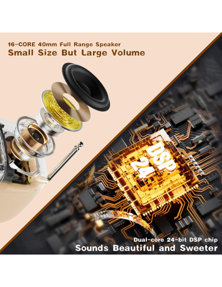 Altavoz Bluetooth Divoom Tiivoo-2 Retro con Reloj y Radio FM