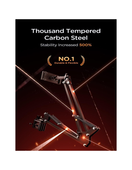 Soporte para Tablet LISEN Ajustable 4-13" Negro Soporte para Tablet LISEN Ajustable 4-13" Negro