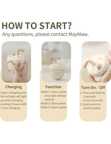 Juguete Automático de Láser para Gatos MayMaw - 3 Modos