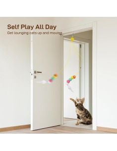 Juguetes Interactivos Potaroma 5 Pcs para Gatos, Ejercicio 2