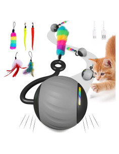Juguete Interactivo para Gatos WAKHJAKT 5 en 1 Recargable