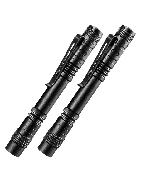 2 Linternas LED de Bolsillo ATZNZIK 13.21 cm Ultra Brillantes