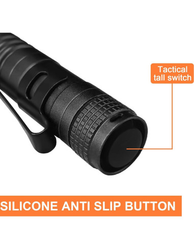 2 Linternas LED de Bolsillo ATZNZIK 13.21 cm Ultra Brillantes