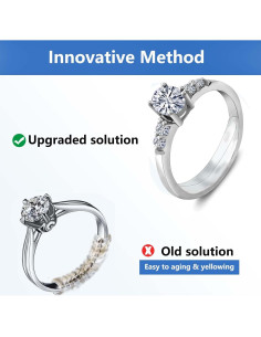 Ajustador de Talla de Anillos Yiruhe Resina Invisible UV 2