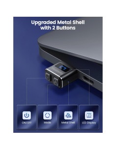 Ratón Jiggler Meatanty USB-C Metálico Indetectable Púrpura 2
