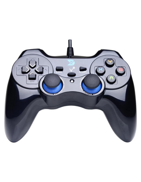 Controlador de Juegos USB ZD-V+ para PC y PS3 - Negro