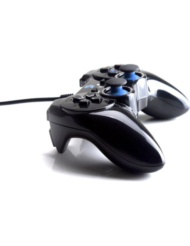 Controlador de Juegos USB ZD-V+ para PC y PS3 - Negro