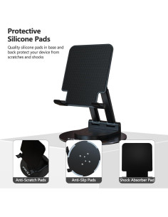 Soporte para Tablet YXLILI Ajustable y Plegable 4.7-15.6" 2