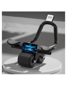 Rueda Abdominal Bersauji 2024 con Alfombrilla y Temporizador