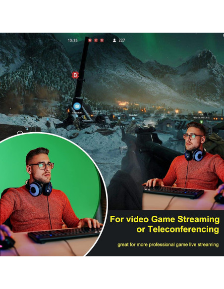 Fondo Verde Portátil CoosBonfik 142 cm Chroma Key para Sillas