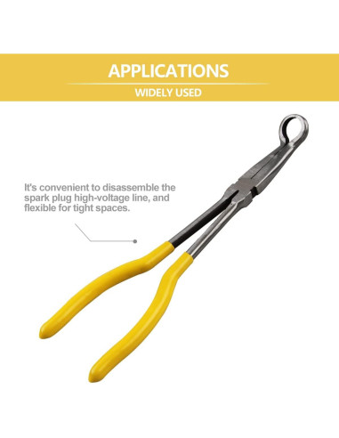 Alicates de Extracción de Bujías YanTone 27.94 cm Nariz Redonda