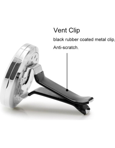 2 Difusores de Aromaterapia RoyAroma 30mm con Almohadillas