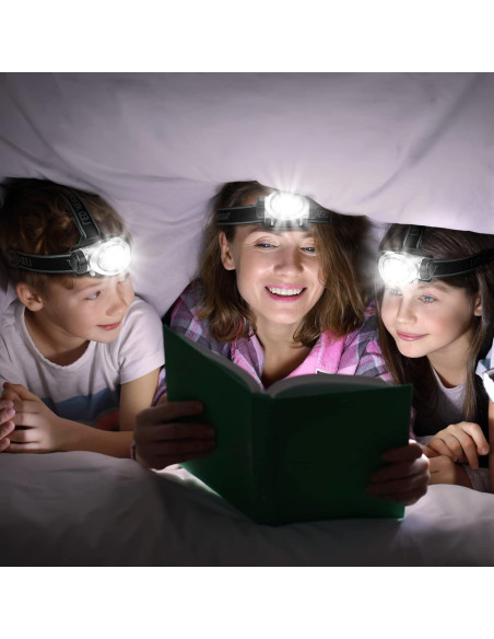 Linterna Frontal LED EverBrite 5-Pack, 4 Modos, Baterías Incluidas Linterna Frontal LED EverBrite 5-Pack, 4 Modos, Baterías Incluidas