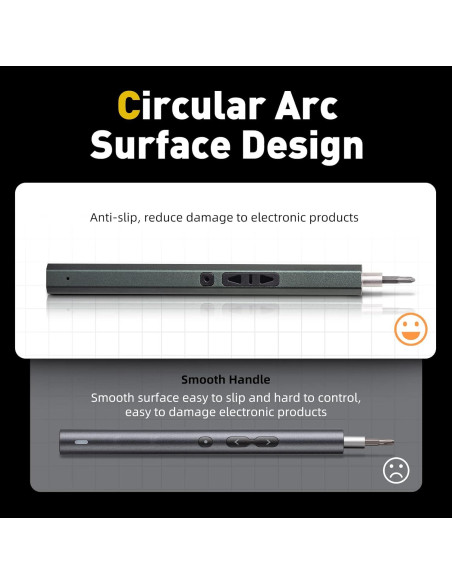 Destornillador Eléctrico MAVHTEL Mini 66 en 1 con LED