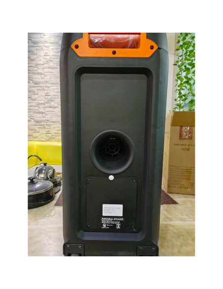 Máquina de Karaoke HWWR T8 con 2 Micrófonos Inalámbricos