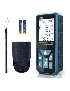 Medidor Láser ACPOTEL DT50 50m Pantalla LCD IP54