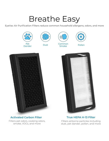 Purificador de Aire y Aspiradora Sin Contacto EYE-VAC 1000W