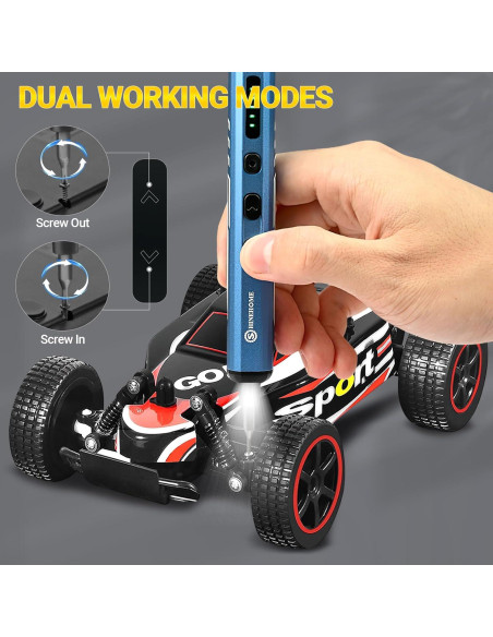 Mini Destornillador Eléctrico SHINEHOME 66 en 1 con LED