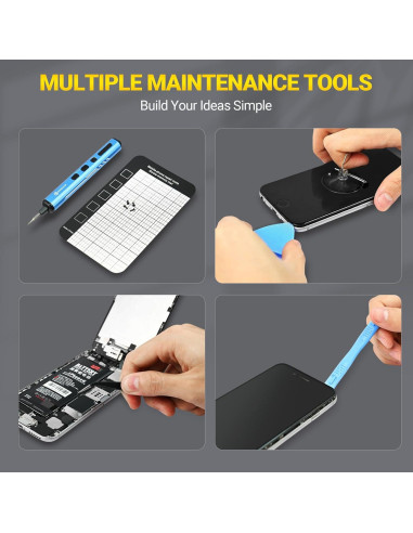 Mini Destornillador Eléctrico SHINEHOME 66 en 1 con LED