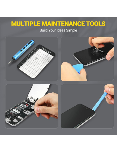 Mini Destornillador Eléctrico SHINEHOME 66 en 1 con LED