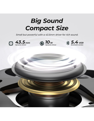 Altavoz Bluetooth TOZO PE1 Mini Impermeable IPX8 32H