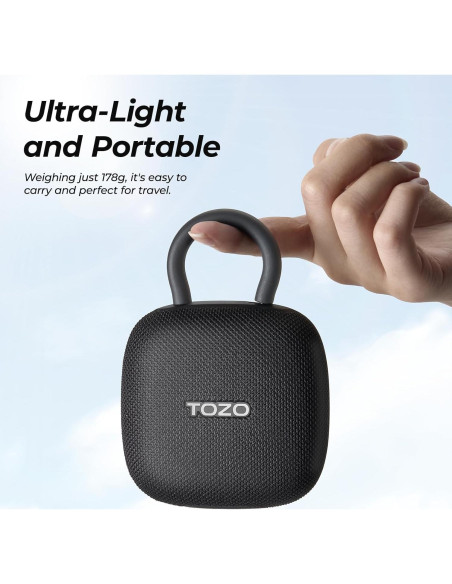 Altavoz Bluetooth TOZO PE1 Mini Impermeable IPX8 32H