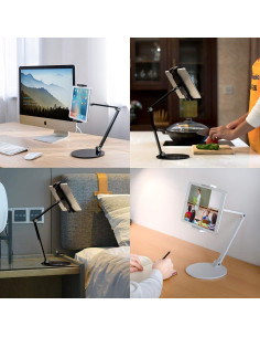 Soporte Ajustable para Tableta Inifispce 4.7''-13'' Negro 2