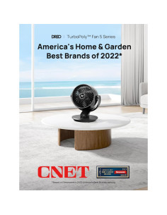 Ventilador de escritorio Dreo DR-HAF001 4 velocidades 28dB 2