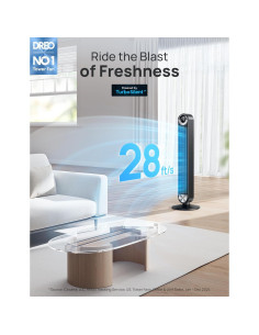 Ventilador de Torre Dreo DR-HTF009 Oscilante 9 Velocidades 2